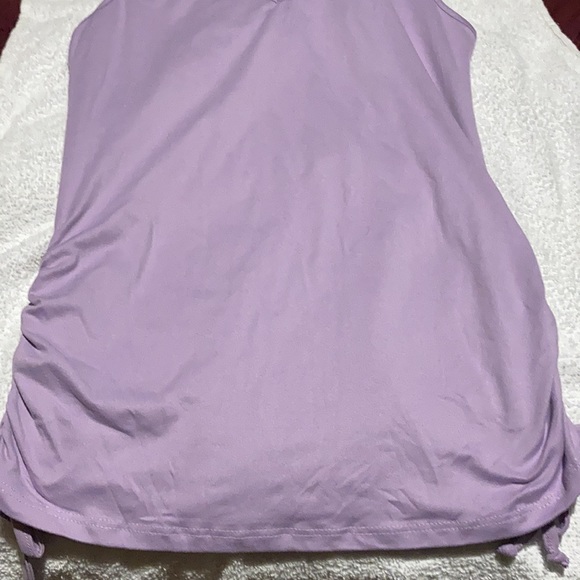 LADIES PURPLE TANK TOP - Picture 2 of 3